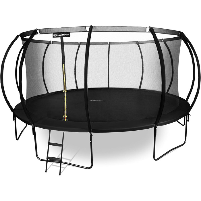 Трамплін гірчатий Hypermotion Outdoor для дітей 244/305/366/430/487 см - швидковисихаючий, водостійкий, з чудовою пружністю. Ідеальний для саду (діаметр 487 см).