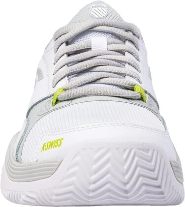 Жіноче тенісне взуття K-Swiss Speedex Hb, 39.5 EU, білий, сірий, фіолетовий, лаймовий зелений