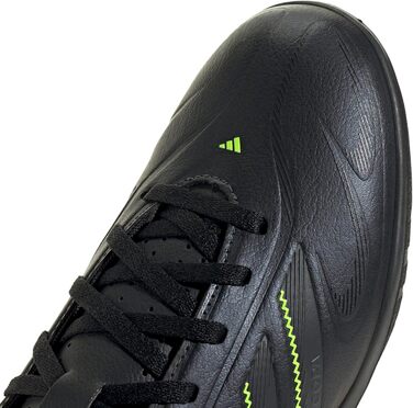 Кросівки футбольні Adidas Copa Pure III Club Indoor Unisex, 38 2/3 EU, Core Black/Dgh Solid Grey/Lucid Lemon