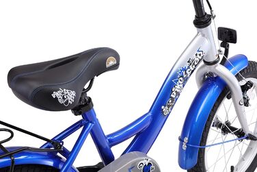 Дитячий велосипед BIKESTAR 16 дюймів для хлопчиків і дівчаток від 4-5 років, класичний, безпечний, тестування без ризику