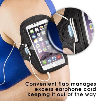 Браслет-тримач для телефону Tune Belt AB91 (iPhone 16/15/14/13/12, 11-16 Pro, 16e, Galaxy S24/S23) - Чорний