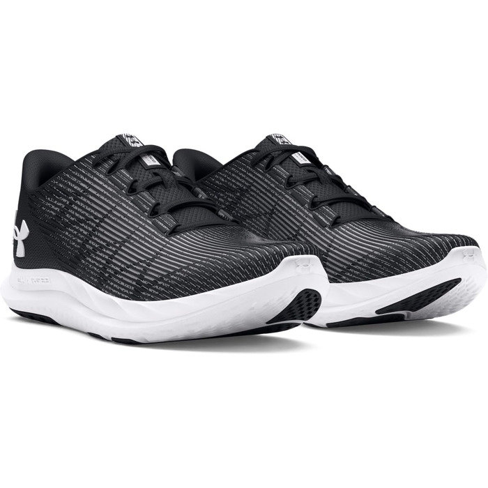 Чоловічі бігові кросівки Under Armour Speed Swift, чорно-білі, розмір 44 EU