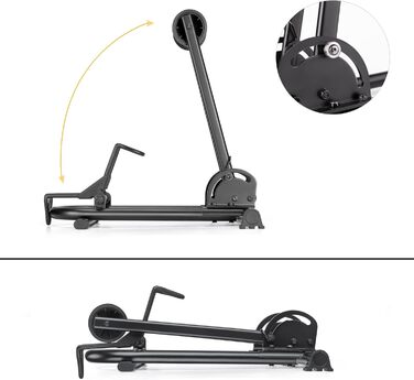 Підставка для велосипедів CXWXC для гаража, дому або магазину: складана, для гірських та шосейних велосипедів. Не підходить для електровелосипедів