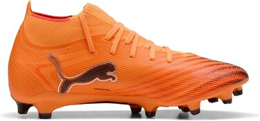 Жіночі футбольні бутси PUMA Ultra 6 Match+ Fg/Ag, кольори: блакитний, білий, червоний, чорний (42 EU)