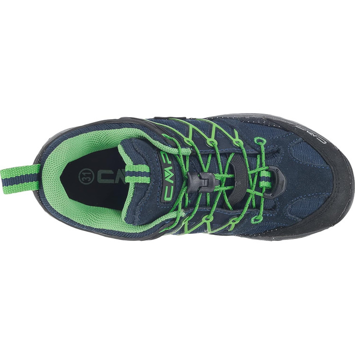 CMP Rigel Low - Трекінгові півчеревики для дітей та дорослих, блакитні, 33 EU (1 UK)