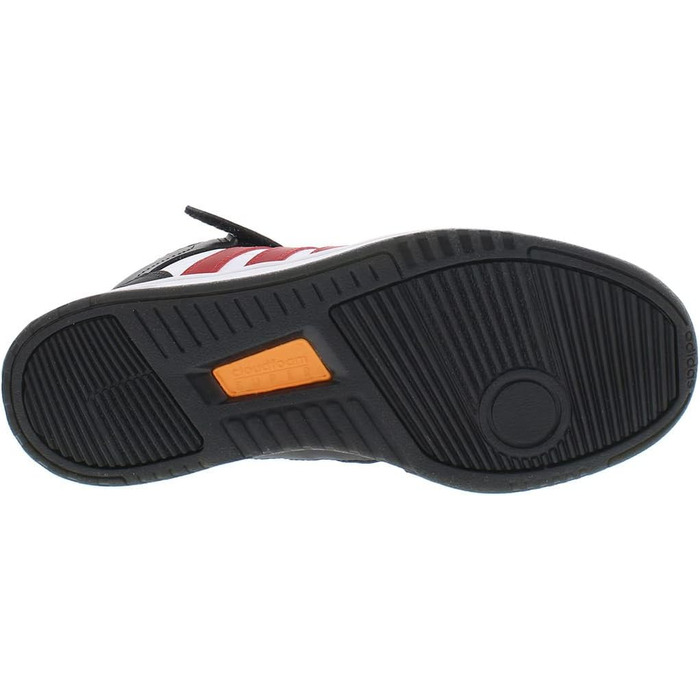 Баскетбольне взуття Adidas для чоловіків (46 EU, білий, червоний, чорний)