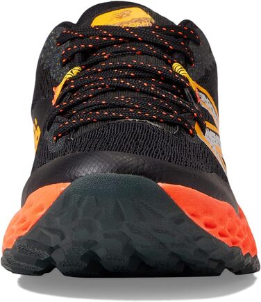 Кросівки New Balance Fresh Foam Hierro v7 для хлопчиків (старші діти) чорного кольору з неоновим відтінком Dragonfly, розмір 3.5 Big Kid M