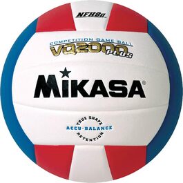 Волейбольний м'яч Mikasa VQ2000 Micro Cell червоно-біло-синій