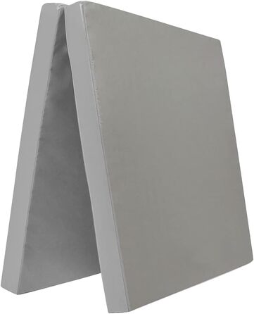 Складаний гімнастичний мат Grevinga® 200x100x8 см, сірий, м'який (RG 35)
