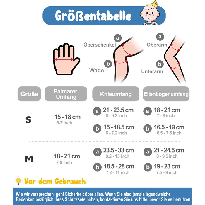 Simply Kids Наколінники та налокітники для дітей з захистом зап'ясть, захисні протектори для катання на самокаті, велосипеді, скейтборді, роликах, S, камуфляж синій