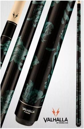 Більярдний кий VALHALLA Viking 200 Series з нікелевою кінцівкою, 147.3 см, 2 шт. (20oz, Va214)