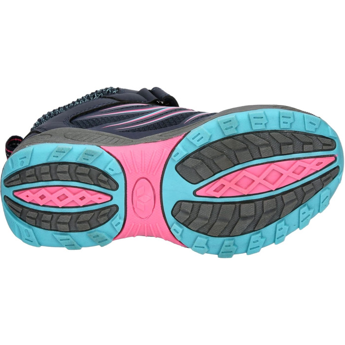 Дитячі кросівки Lico Fernley VsTrail для бігу, 37 EU, блакитний, рожевий, бірюзовий