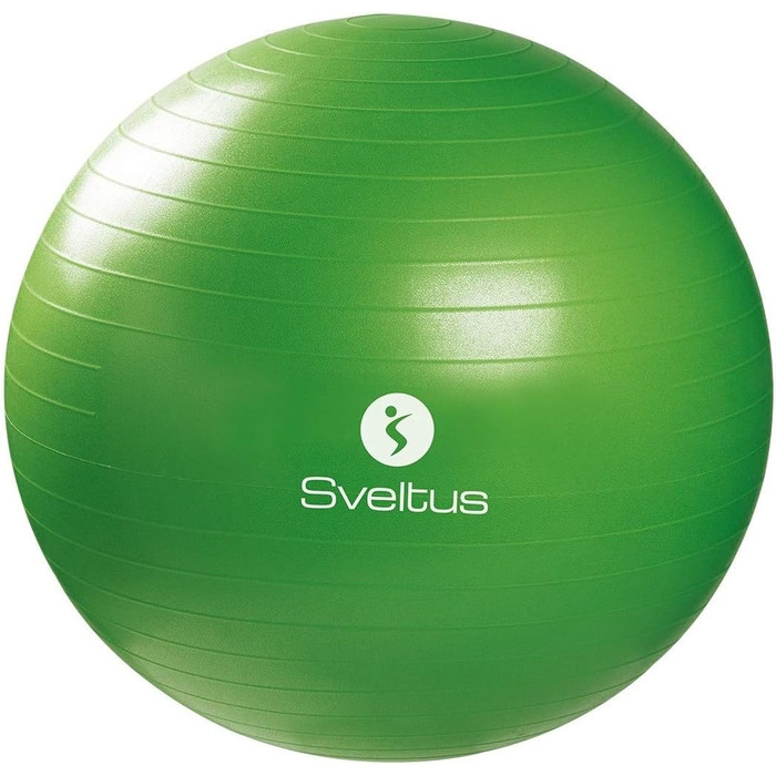 Фітбол Sveltus 65 см зелений, гімнастичний м'яч для фітнесу