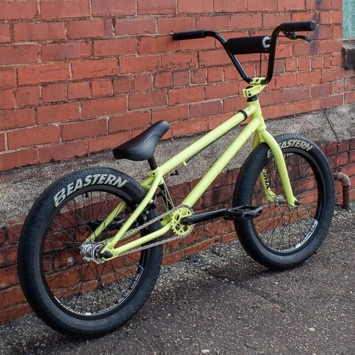 BMX велосипед Eastern Bikes Nightwasp 20 дюймів, легка хромолева рама, жовтий