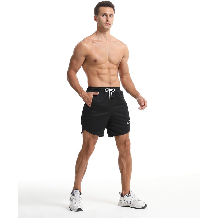 Спортивна сумка для чоловіків, фітнесу, тренувань у залі з блискавкою, темно-синій колір / з петлею для рушника (M, чорний / з петлею для рушника)