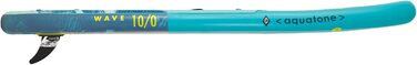 Надувна SUP-дошка AZTRON Aquatone Wave 10.0, 305x81x15 см, для серфінгу та веслування стоячи