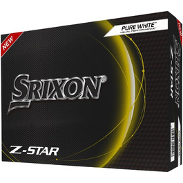 Преміальні гольф-м'ячі Srixon Z Star 8, тур-рівень, 12 шт. (4 коробки по 3), аксесуари та подарунки для гольфу