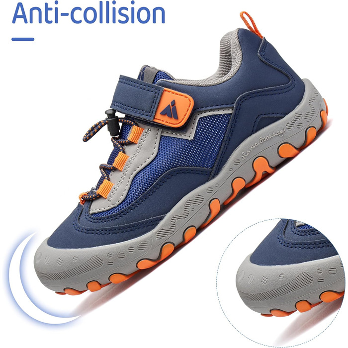 Дитячі трекінгові кросівки Mishansha для активного відпочинку: легкі, зручні, зелені (24 EU, блакитні)