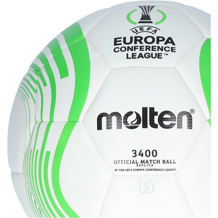 Футбольний м'яч Molten Europe F5C3400, фіолетово-жовтий