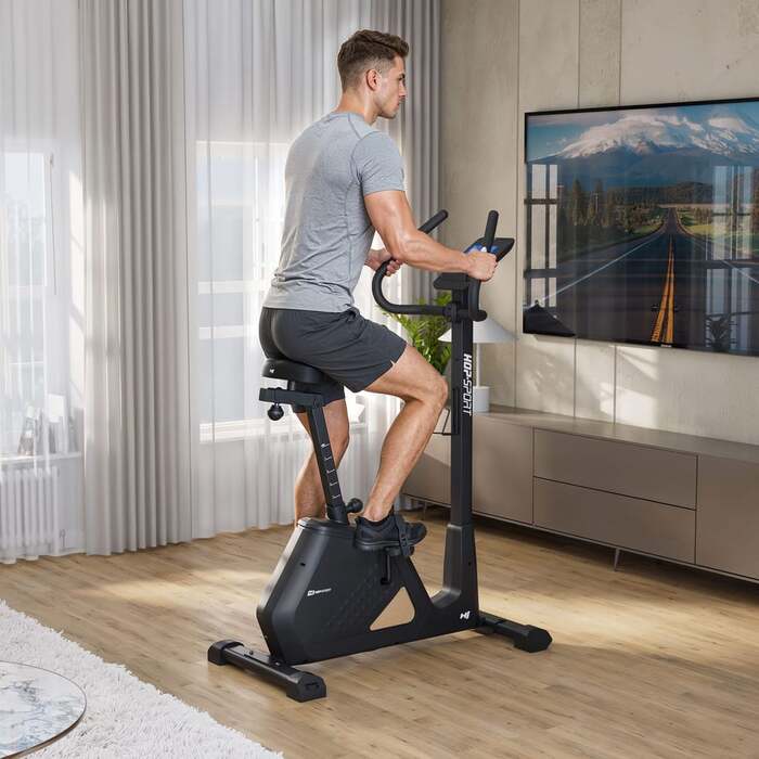 Велотренажер Hop-Sport HS-4500H Creft електромагнітний чорний
