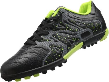 Дитячі футбольні бутси Msport для хлопчиків, чорного кольору, розмір 40 EU, антиковзаюча підошва, дихаючі