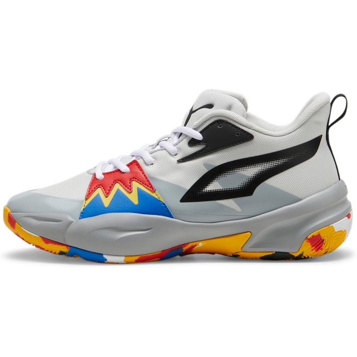 Кросівки баскетбольні PUMA Unisex Genetics 44.5 EU, сірий колір