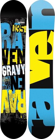 Сноуборд RAVEN Gravy Junior + кріплення MP Junior Black XS/S, 120 см