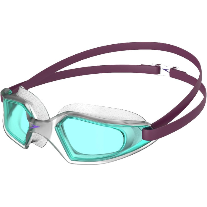 Окуляри для плавання Speedo Hydropulse Junior (унісекс, дитячі, Deep Plum/Clear/Light Blue)