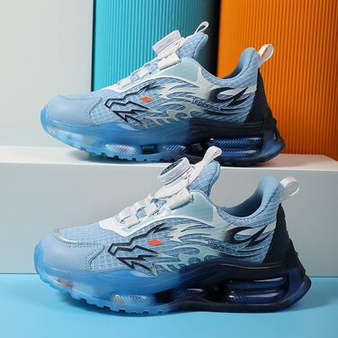 Дитячі кросівки Kindi: спортивні, легкі, дихаючі, для бігу, розмір EU 28-39, блакитні