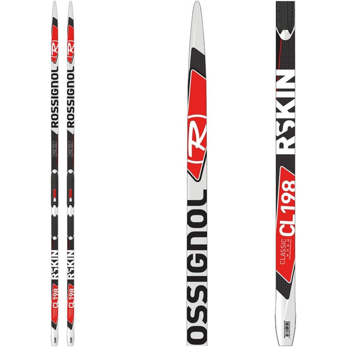Лижі Rossignol Nordic R-Skin LFP чоловічі, 186 см, чорні, без кріплень