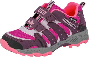 Дитячі трекінгові черевики Lico Fremont для хлопчиків та дівчаток, 31 EU, Бордо-рожевий