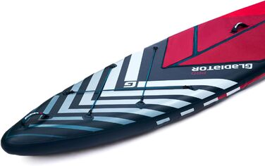 Надувна SUP-дошка Gladiator Pro 12'6 для турингу з аксесуарами – для початківців та досвідчених, Campsup