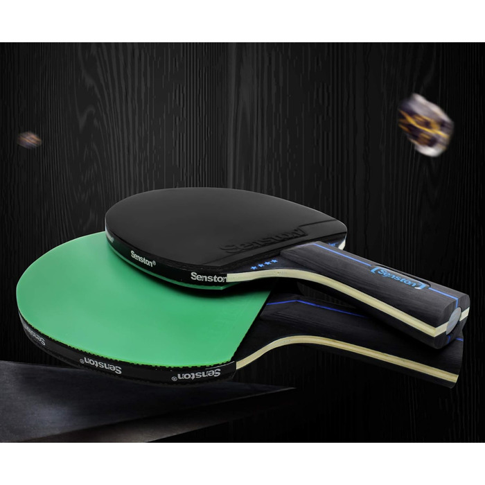 Набір тенісних столів Senston: 2 ракетки та 3 м'ячі для професійної гри (Y1)