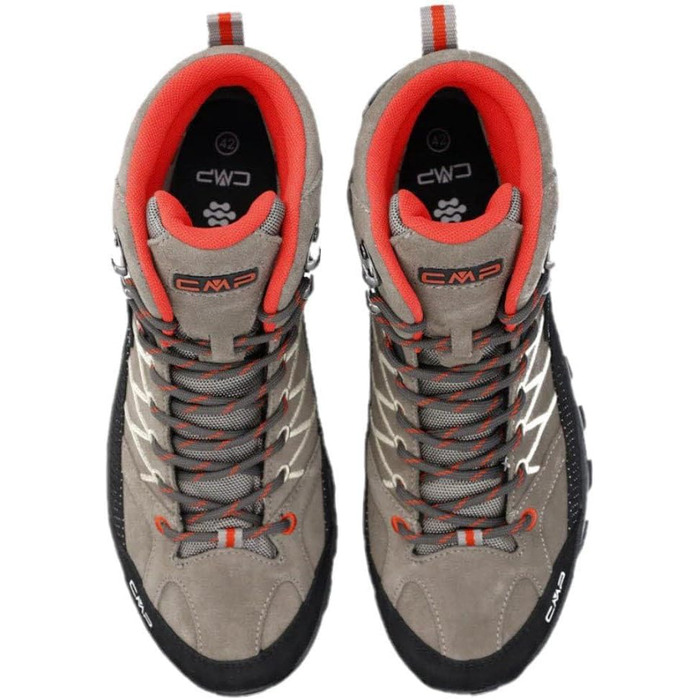 CMP Kinder Rigel MID WP - дитячі трекінгові черевики, водонепроникні, 42 EU, колір Deserto Arena