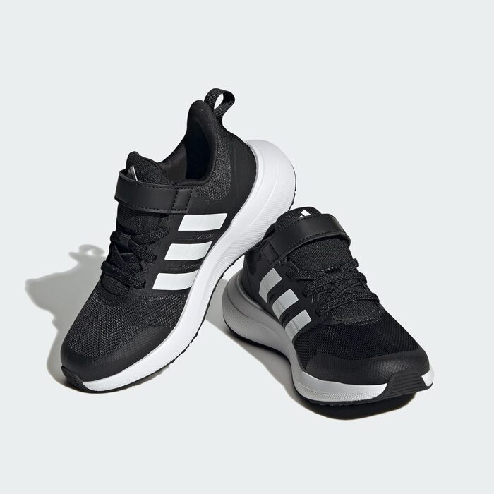 Дитячі кросівки adidas Fortarun 2.0 для бігу, розмір 38 2/3 EU, чорний/білий