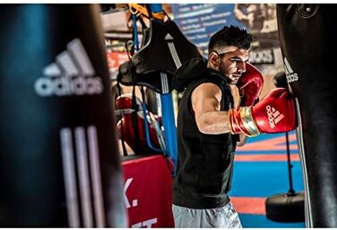 Боксерські рукавички adidas AdiSpeed для фітнесу, спарингу та тренувань, для дорослих, чоловіків і жінок, 340 г, 453 г, 510 г