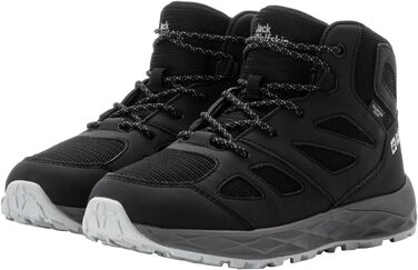 Черевики дитячі Jack Wolfskin Woodland 2 Texapore Mid K, 33 EU, Phantom