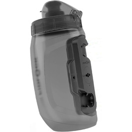 Пляшка для води Fidlock з конектором Twist, прозора чорна, 450 мл