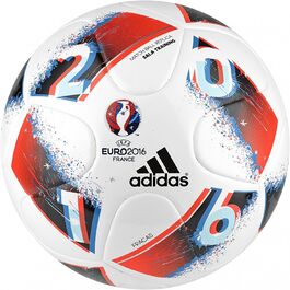 М'яч для футзалу adidas Euro 16 Sala Training, білий/синій/червоний/сріблястий, розмір універсальний