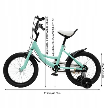 Дитячий велосипед KOKOBUY 6 коліс, 16