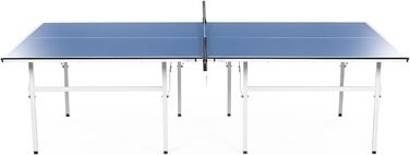 Стіл для пінг-понгу Dione S100i Indoor - 274x152 см, блакитний - Готовий до використання