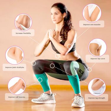 Гумові еластичні стрічки для фітнесу CFX Resistance Hip Bands (3 рівні опору) - для йоги, силових тренувань, підтримки та розігріву