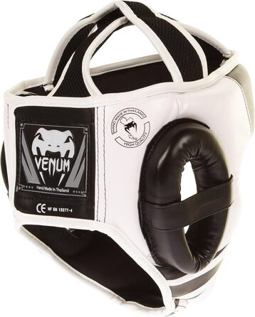 Захисний шолом Venum Challenger Black/Ice для боксу та MMA