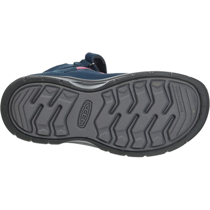 KEEN Hikeport 2 Mid WP - водонепроникні трекінгові черевики для дітей (34 EU, Blue Wing Teal Fruit Dove)