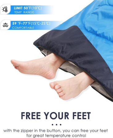 Водонепроникний мішок для спорядження для дорослих, хлопчиків та дівчаток. Підходить для кемпінгу, хайкінгу, подорожей, полювання. З компресійними мішками. (Königblau, L)