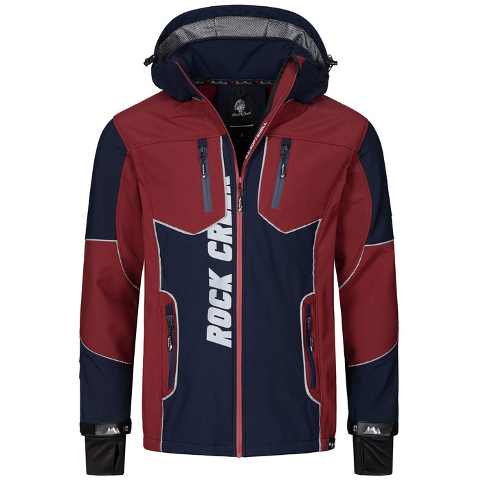 Чоловіча куртка-софтшелл Rock Creek Outdoor H-237 L, темно-синя
