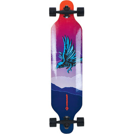 Лонгборд Schildkröt Freeride 41, клен, Drop Through, ABEC-11