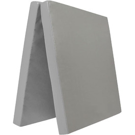 Складаний гімнастичний мат Grevinga® 200x100x8 см, сірий, м'який (RG 35)
