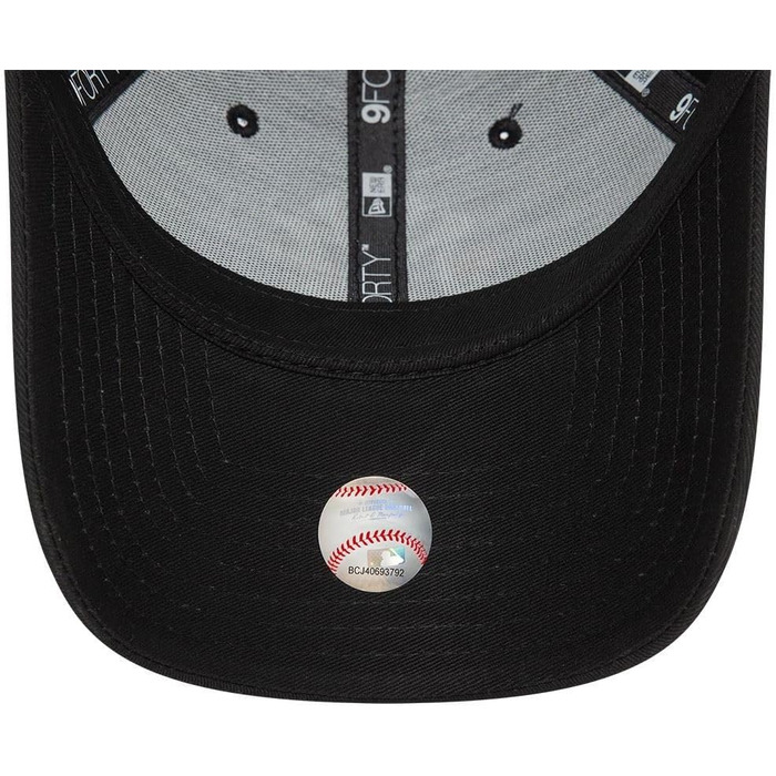 Кепка New Era Basecaps 9Forty з регульованим розміром, особливі дизайни, вигнутий козирок, логотип Patch, універсальний розмір, New York Yankees #34742