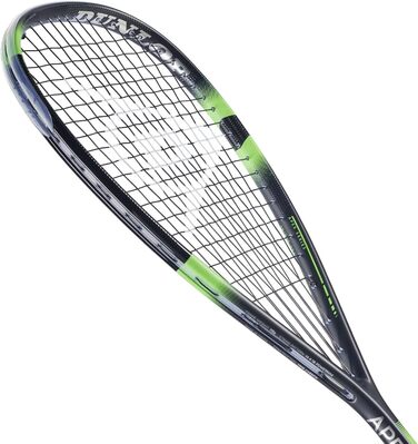 Сквош ракетка Dunlop Sports Apex Infinity, сіро-зелена, легка, графітова